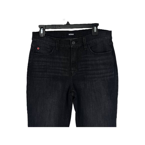 Hudson Jean Natalie Mid Rise Slim Boyfriend gray size 27 - Picture 2 of 5